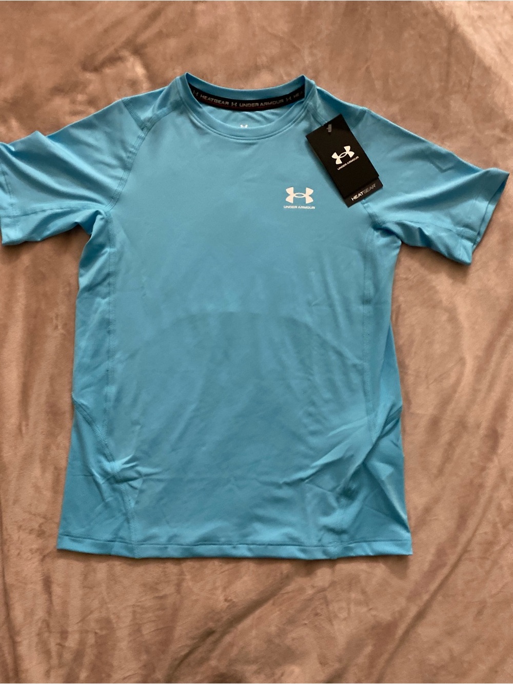 Under Armour Women’s Light Blue Short Sleeve Performance Tee
